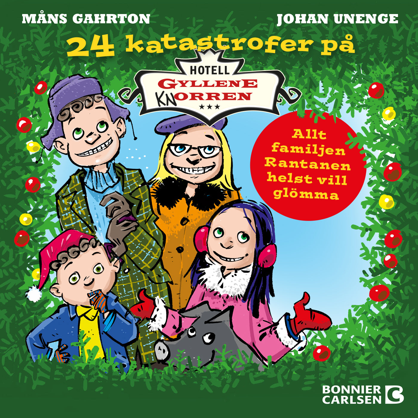 24 katastrofer på Hotell Gyllene knorren – Ljudbok