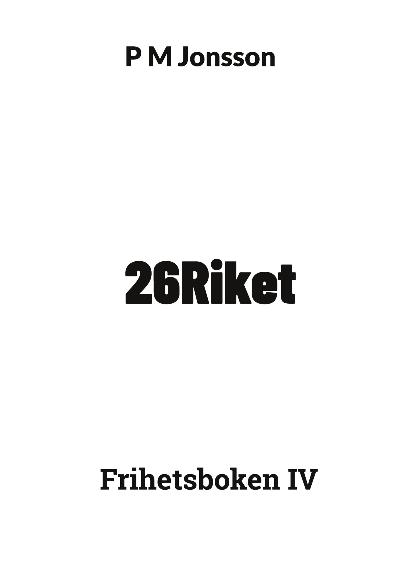 26Riket: Frihetsboken IV – E-bok