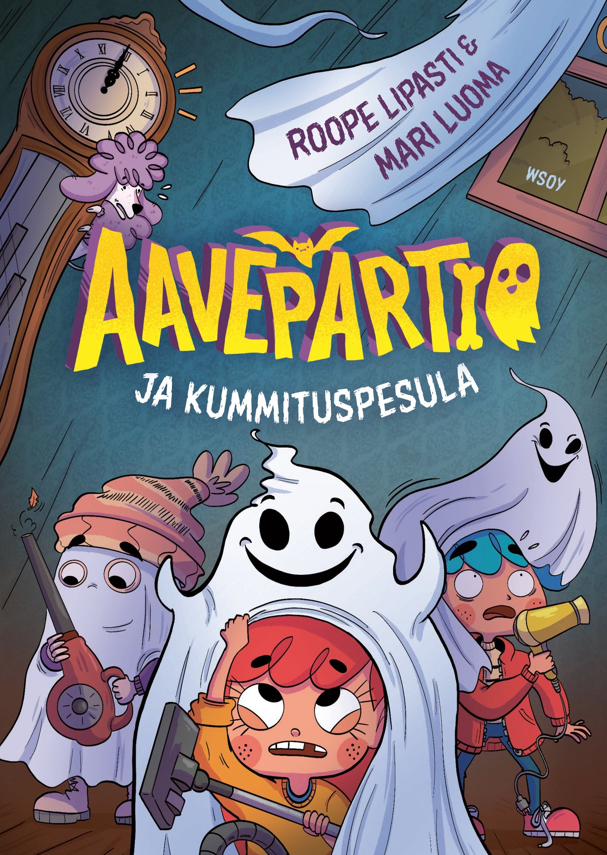 Aavepartio ja kummituspesula – E-bok