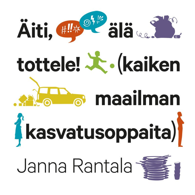 Äiti, älä tottele! – Ljudbok