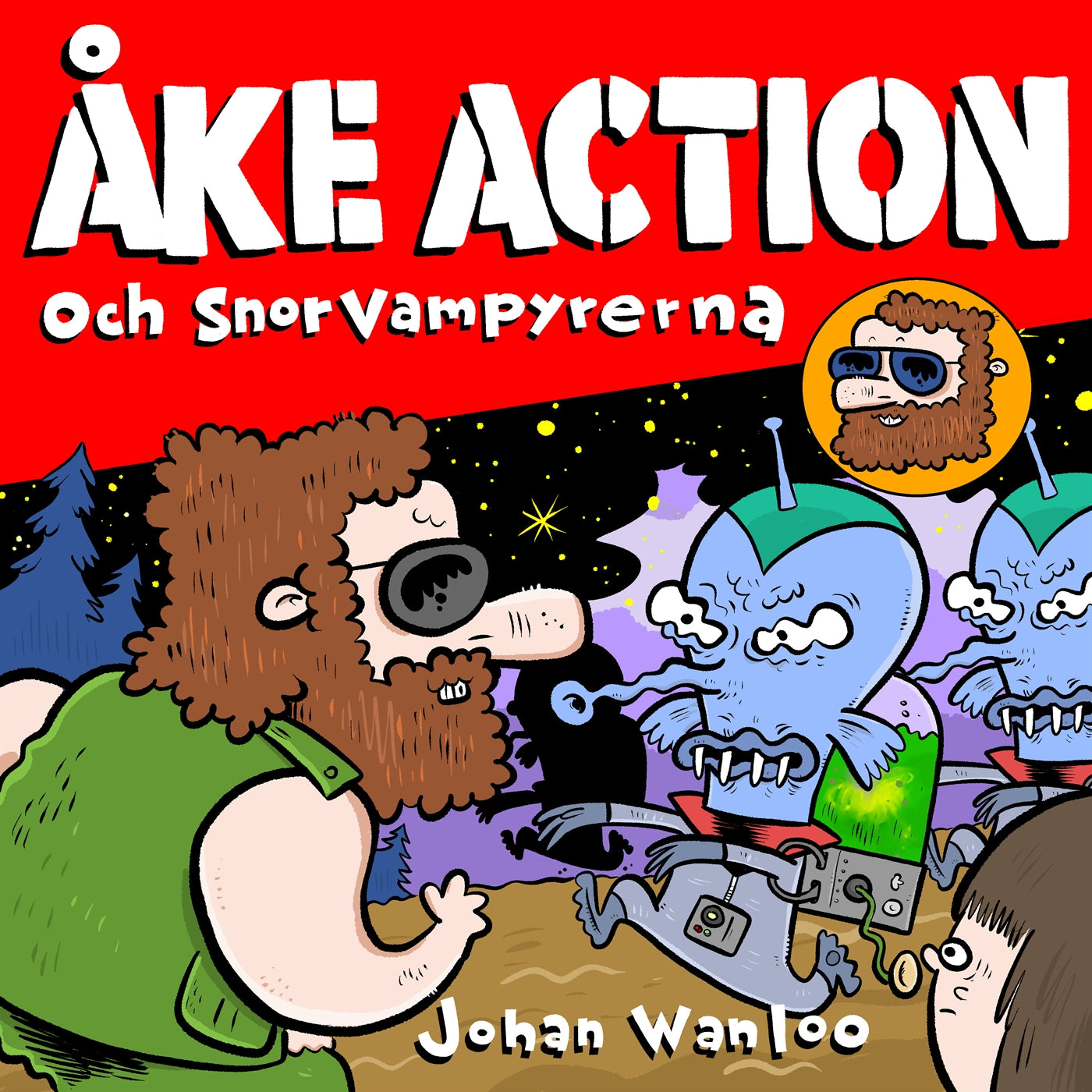 Åke action och snorvampyrerna – Ljudbok