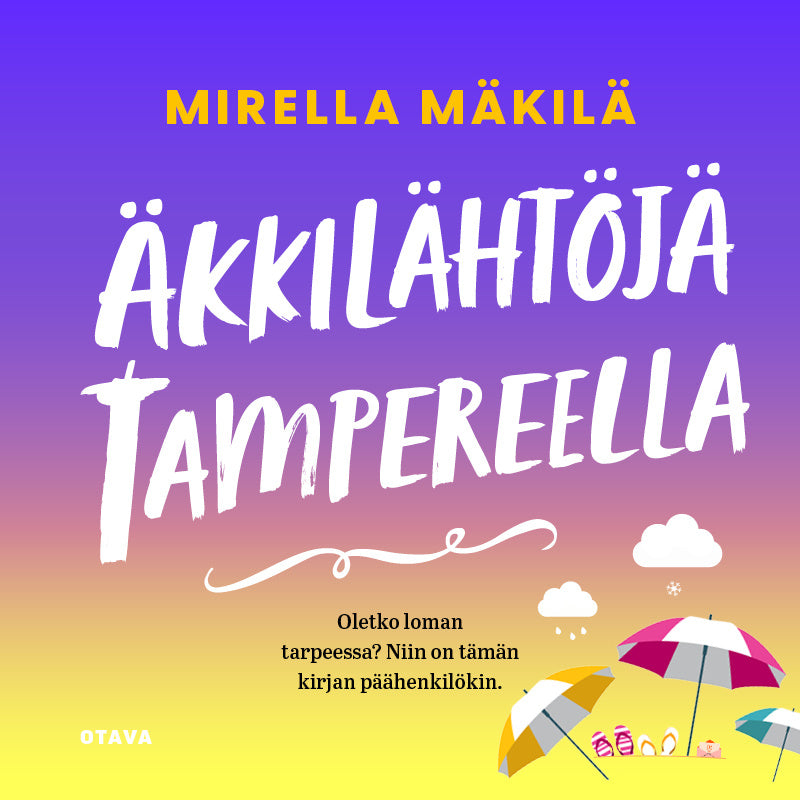 Äkkilähtöjä Tampereella – Ljudbok