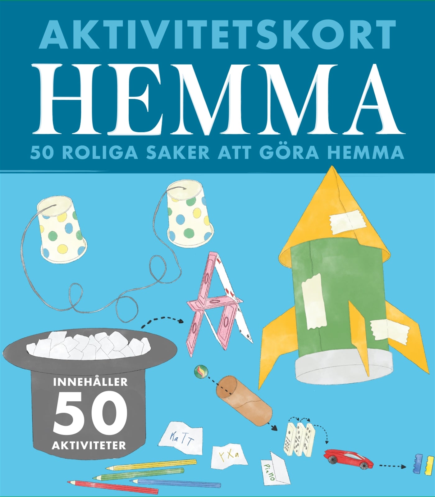 Aktivitetskort: hemma – E-bok