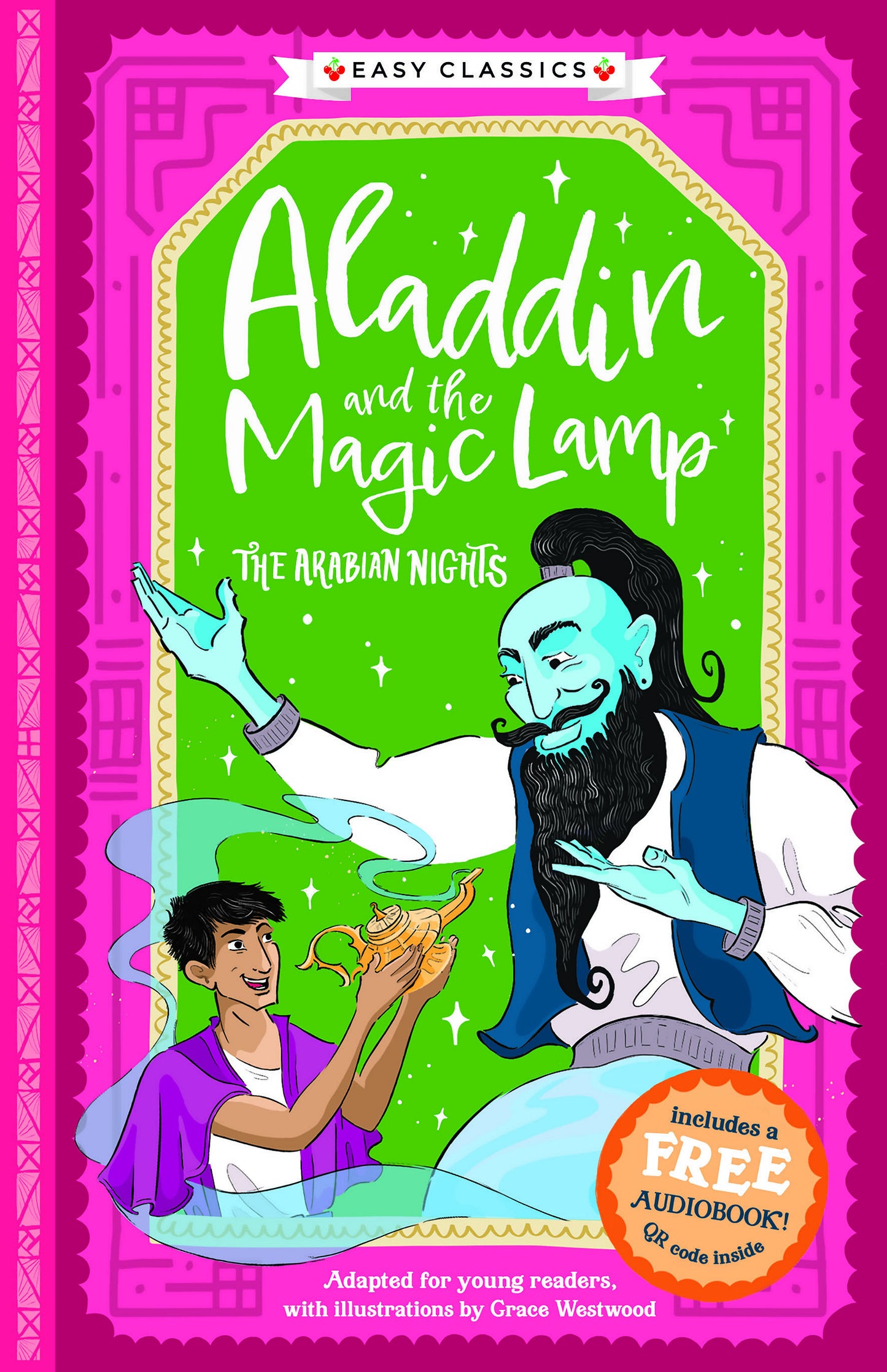Aladdin and the Magic Lamp (lättläst) – Ljudbok