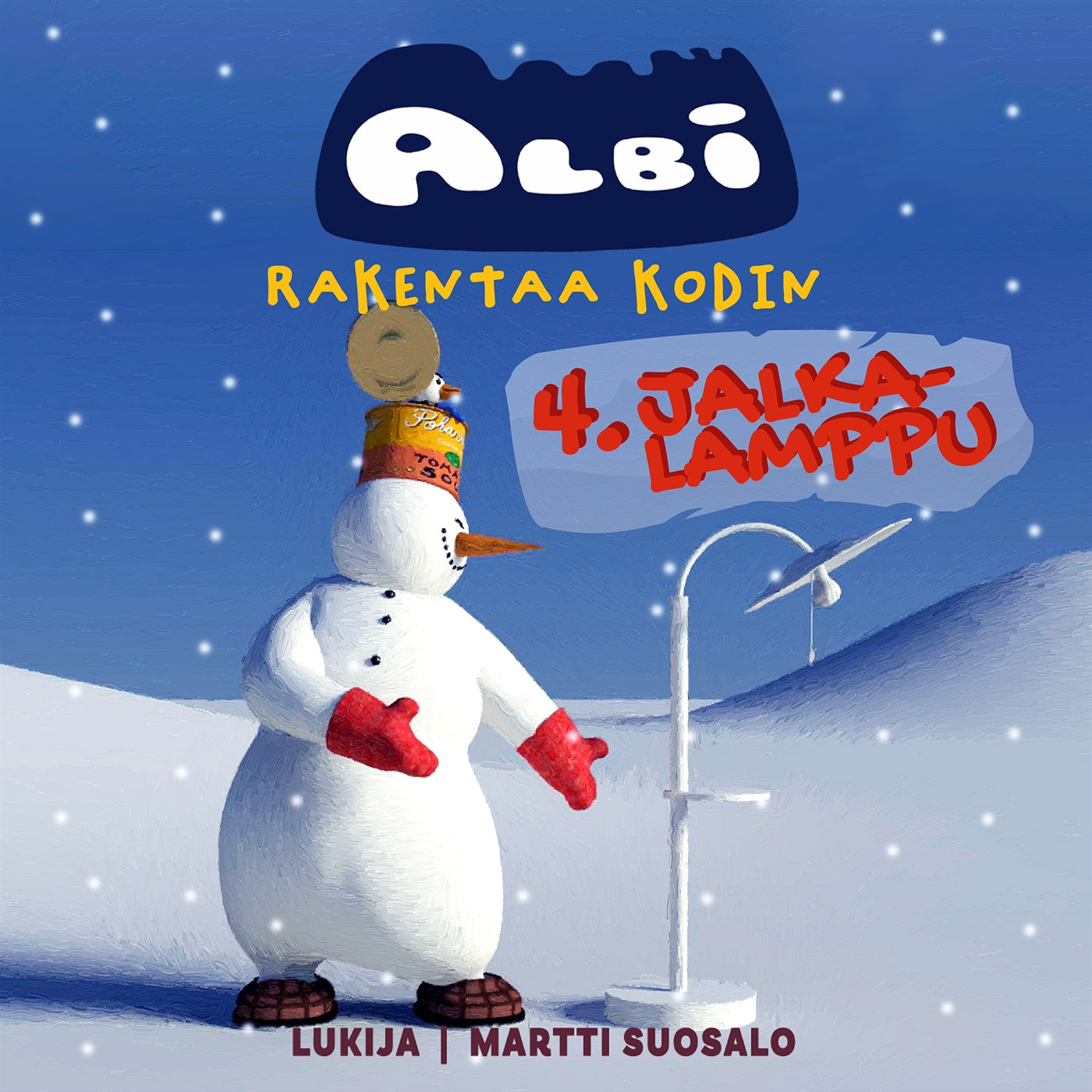 Albi rakentaa kodin: Jalkalamppu – Ljudbok