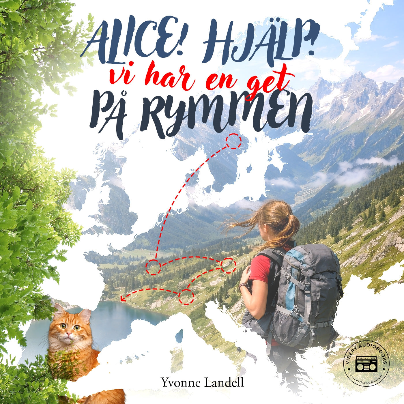 Alice! Hjälp! Vi har en get på rymmen – Ljudbok