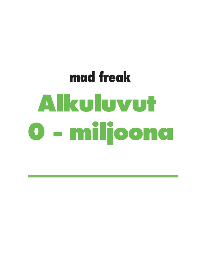 Alkuluvut 0 - 1 miljoona – E-bok