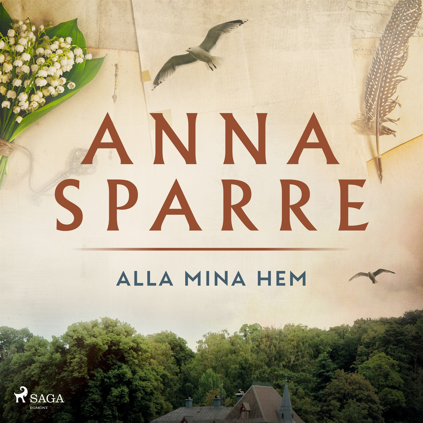 Alla mina hem – Ljudbok