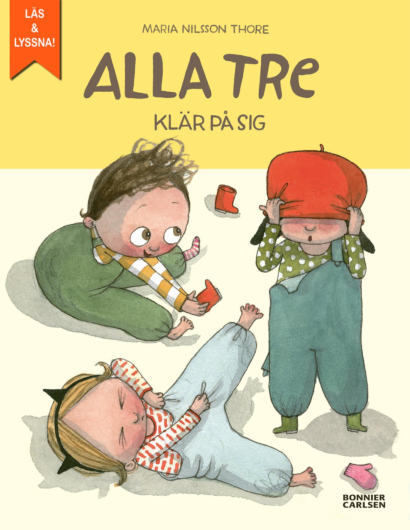 Alla tre klär på sig – E-bok