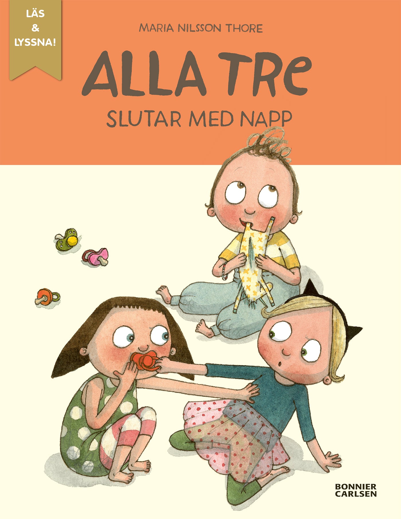 Alla tre slutar med napp – E-bok