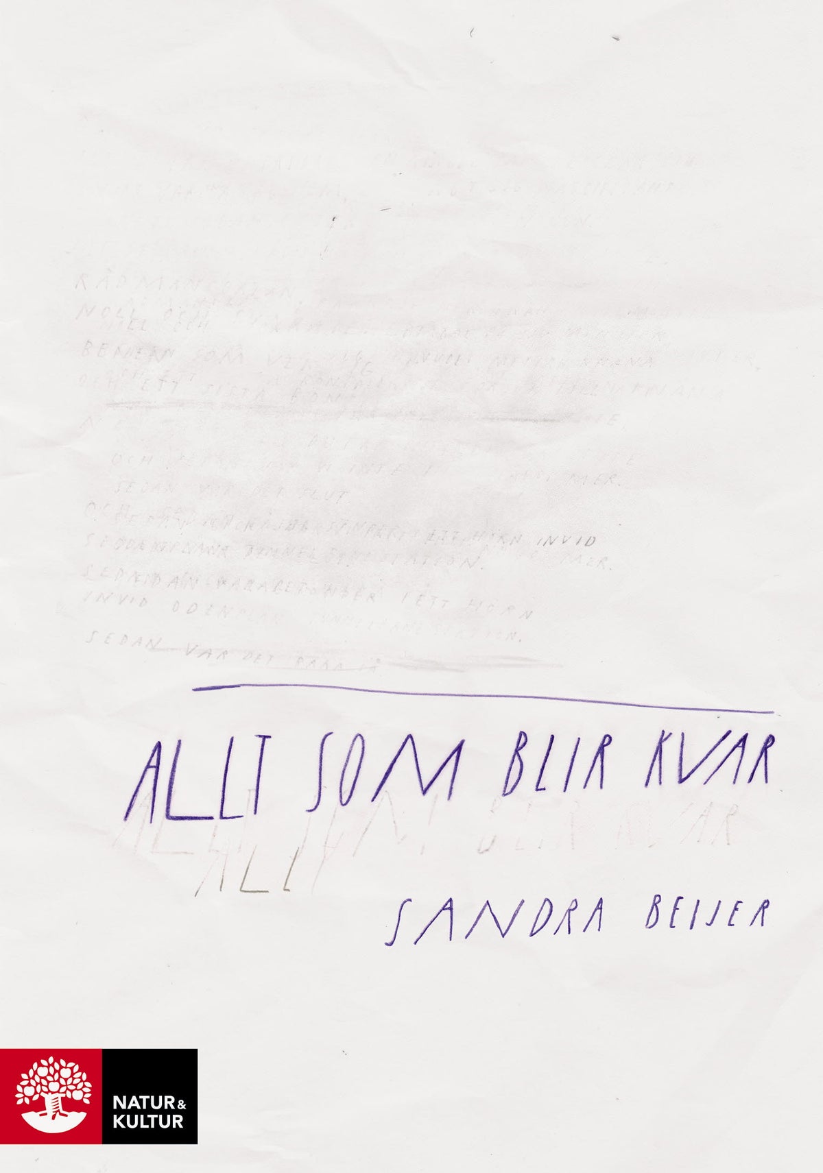 Allt som blir kvar – E-bok