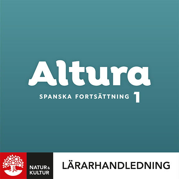 Altura Spanska Fortsättning 1 Lärarhandledning Digital