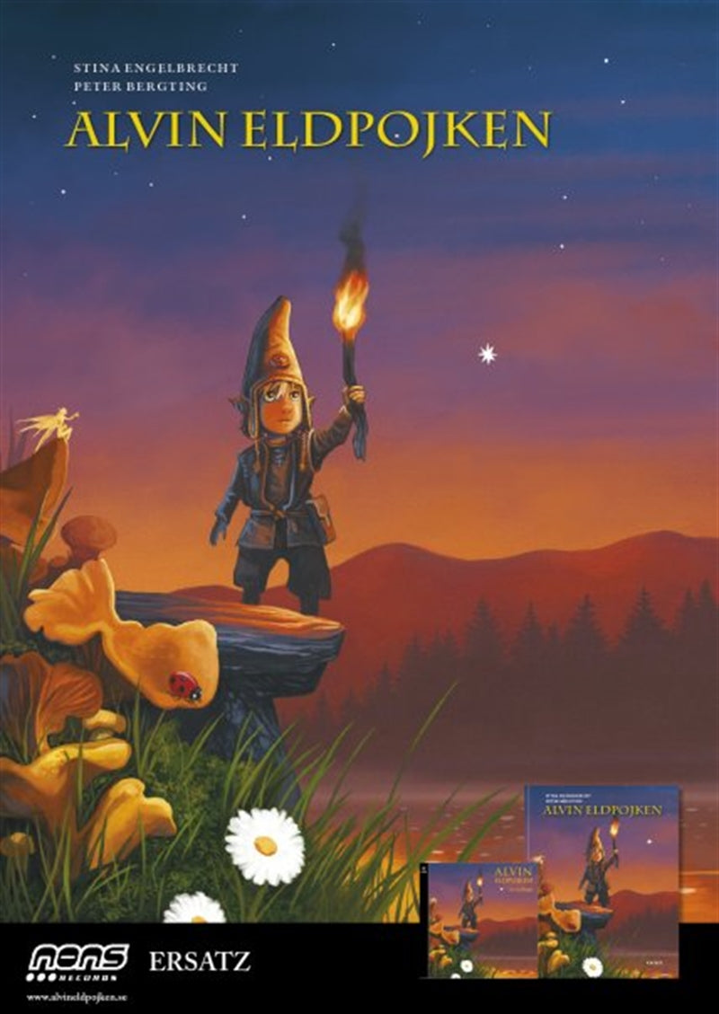 Alvin Eldpojken – Ljudbok