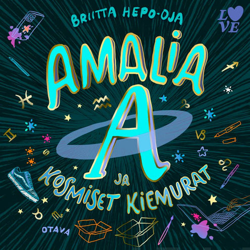 Amalia A ja kosmiset kiemurat – Ljudbok