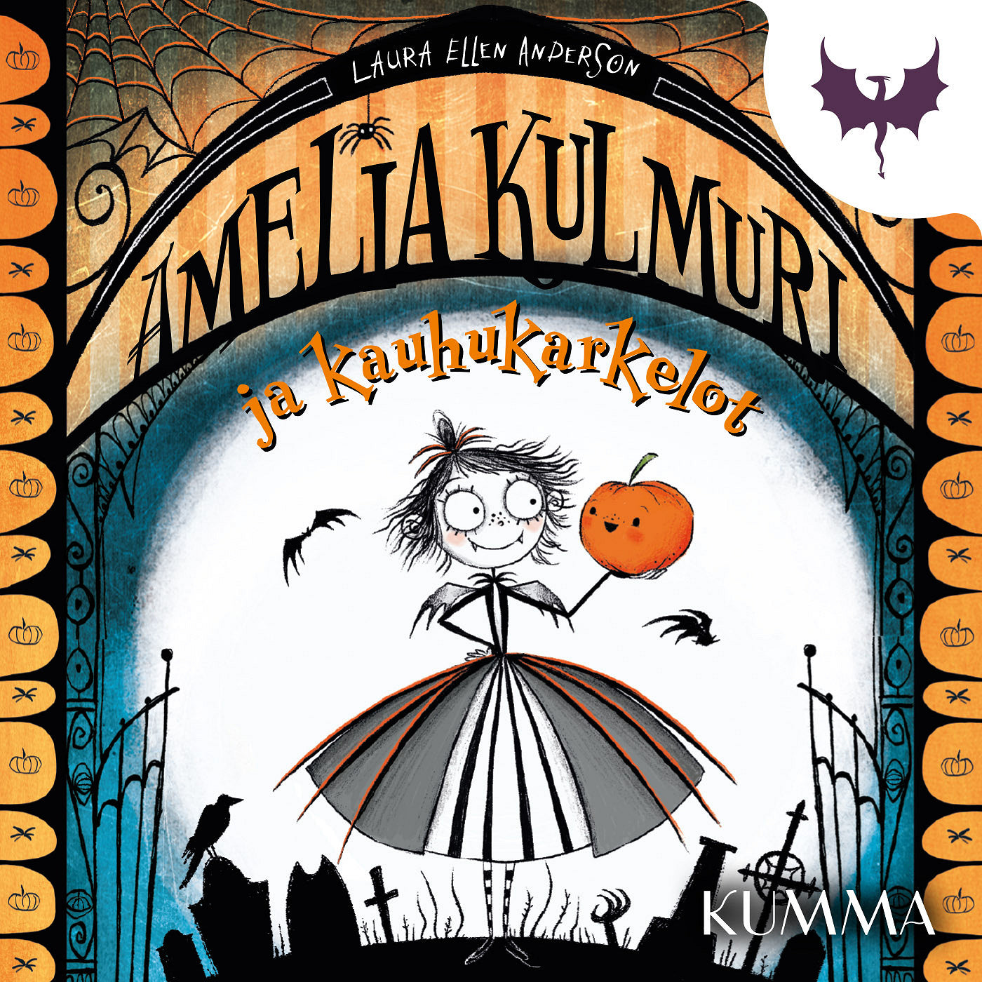 Amelia Kulmuri ja kauhukarkelot – Ljudbok