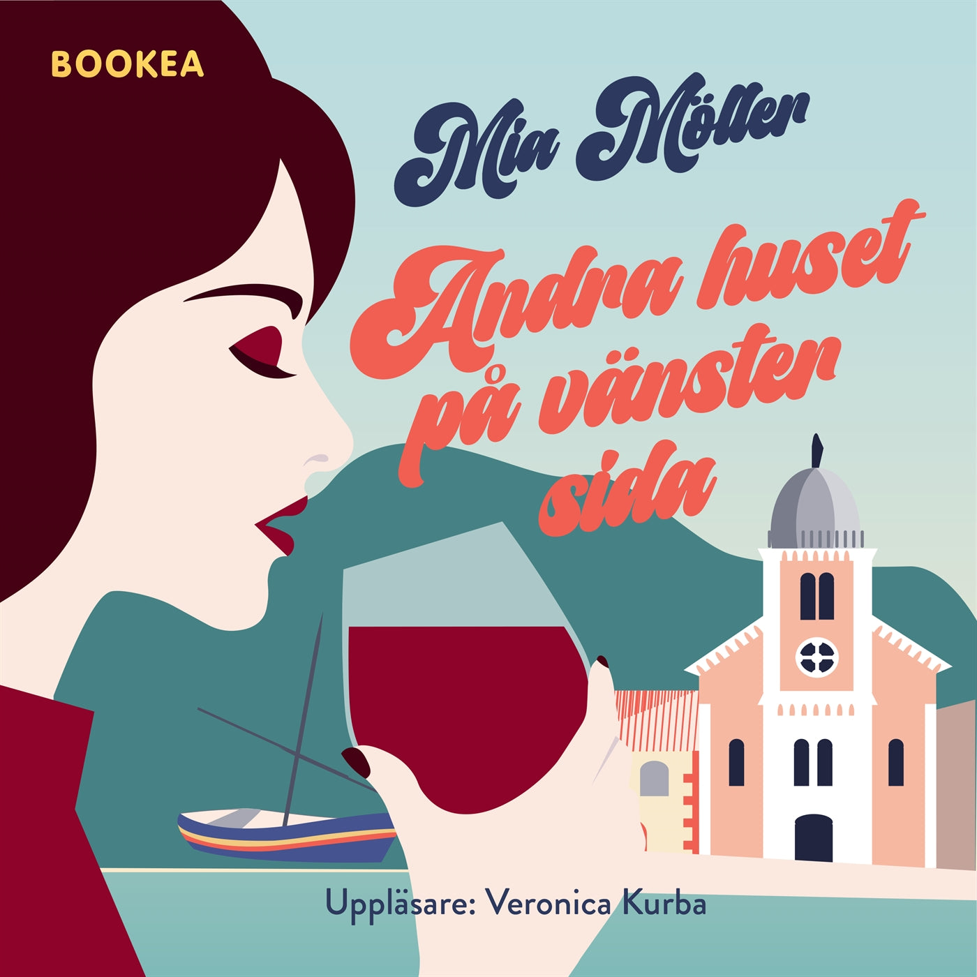 Andra huset på vänster sida – Ljudbok