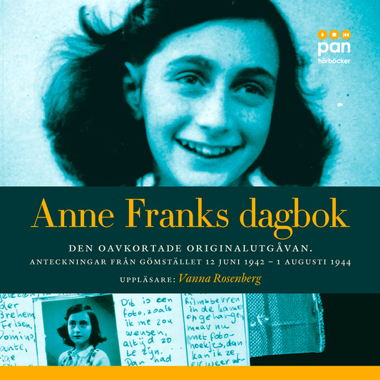 Anne Franks dagbok : den oavkortade originalutgåvan - anteckningar från gömstället 12 juni 1942 - 1 augusti 1944 – Ljudbok