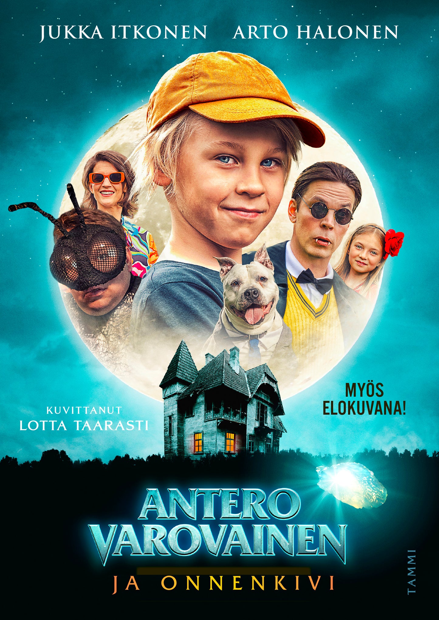 Antero Varovainen ja Onnenkivi – E-bok