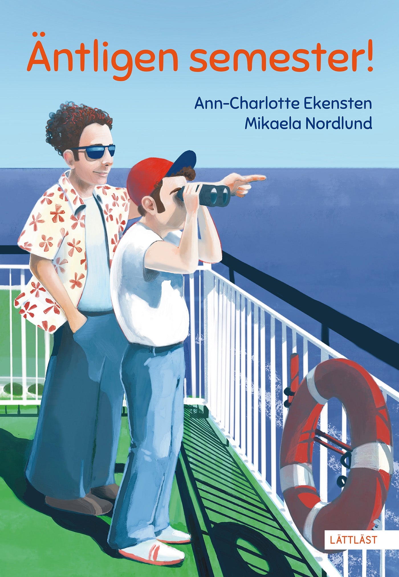 Äntligen semester (lättläst) – E-bok
