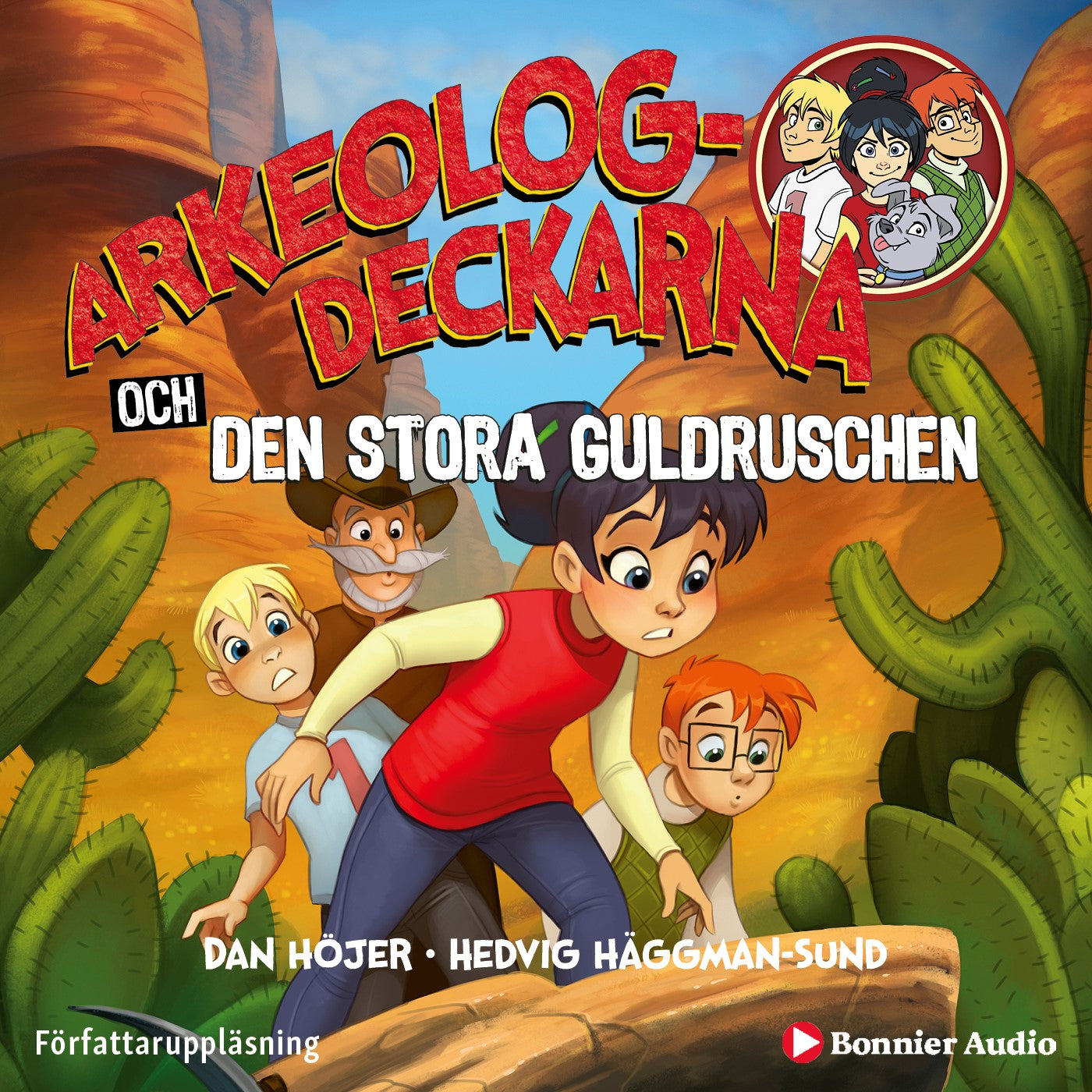 Arkeologdeckarna och den stora guldruschen – Ljudbok