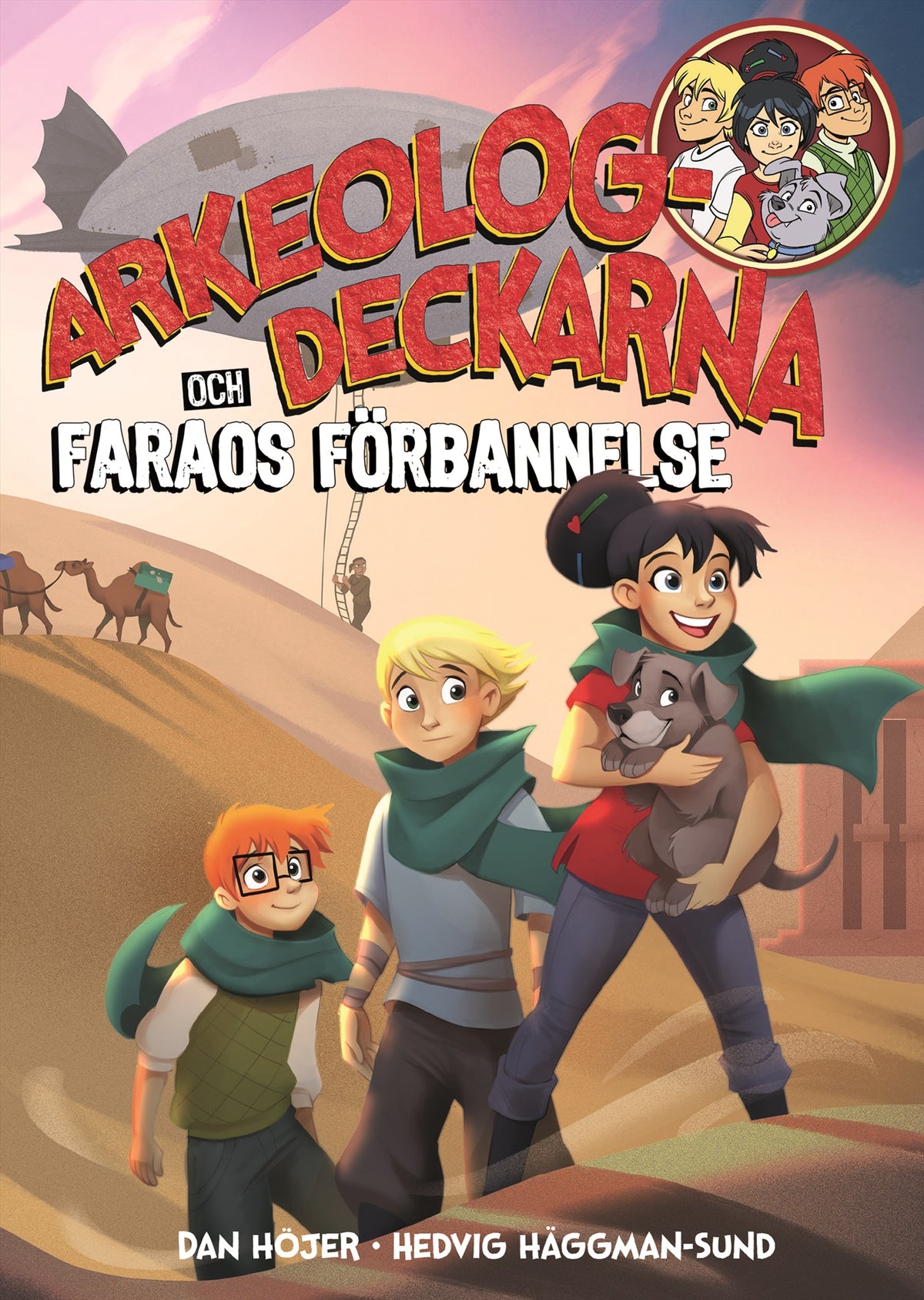 Arkeologdeckarna och faraos förbannelse – E-bok