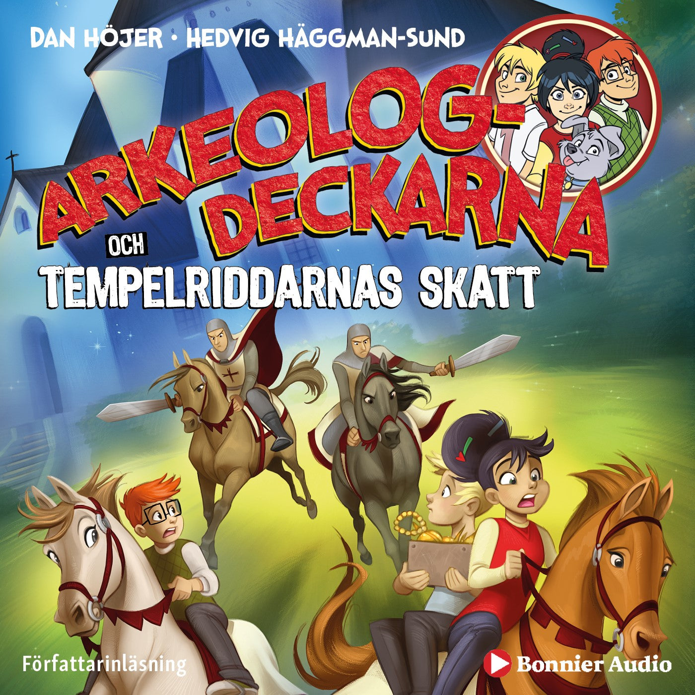 Arkeologdeckarna och tempelriddarnas skatt – Ljudbok