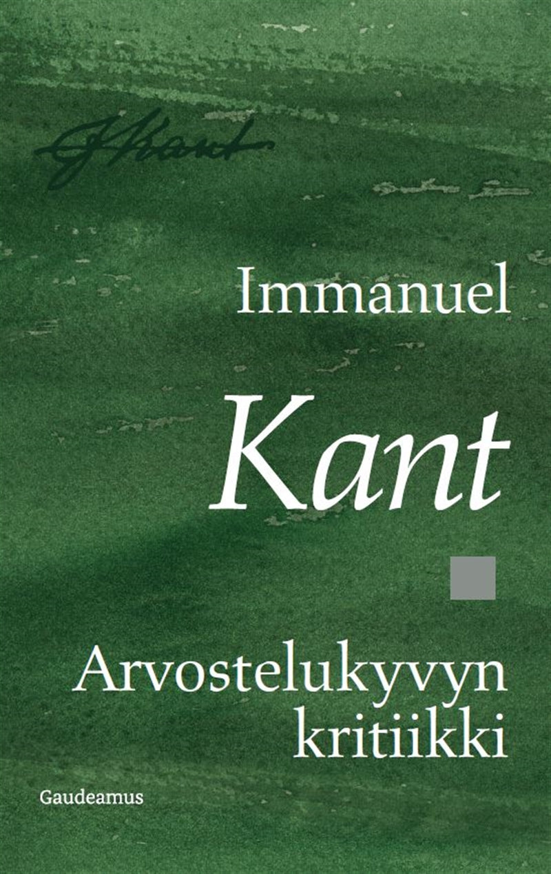 Arvostelukyvyn kritiikki – E-bok