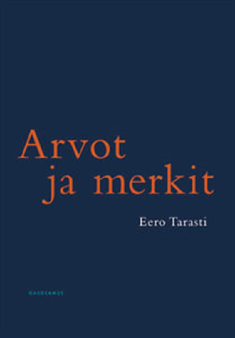 Arvot ja merkit – E-bok