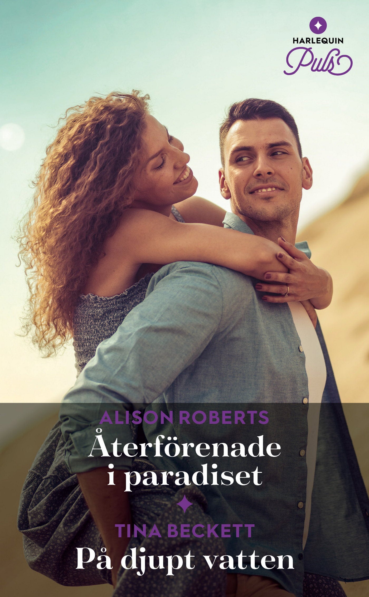 Återförenade i paradiset / På djupt vatten – E-bok