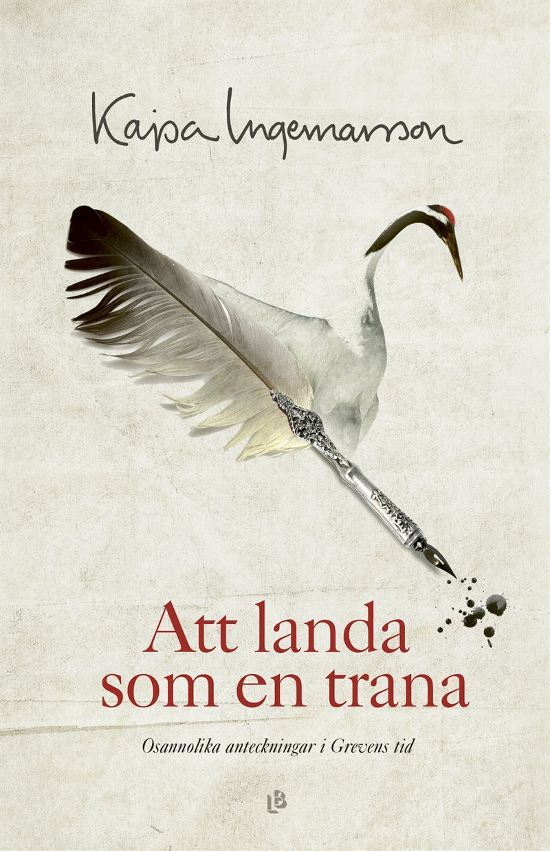 Att landa som en trana – E-bok