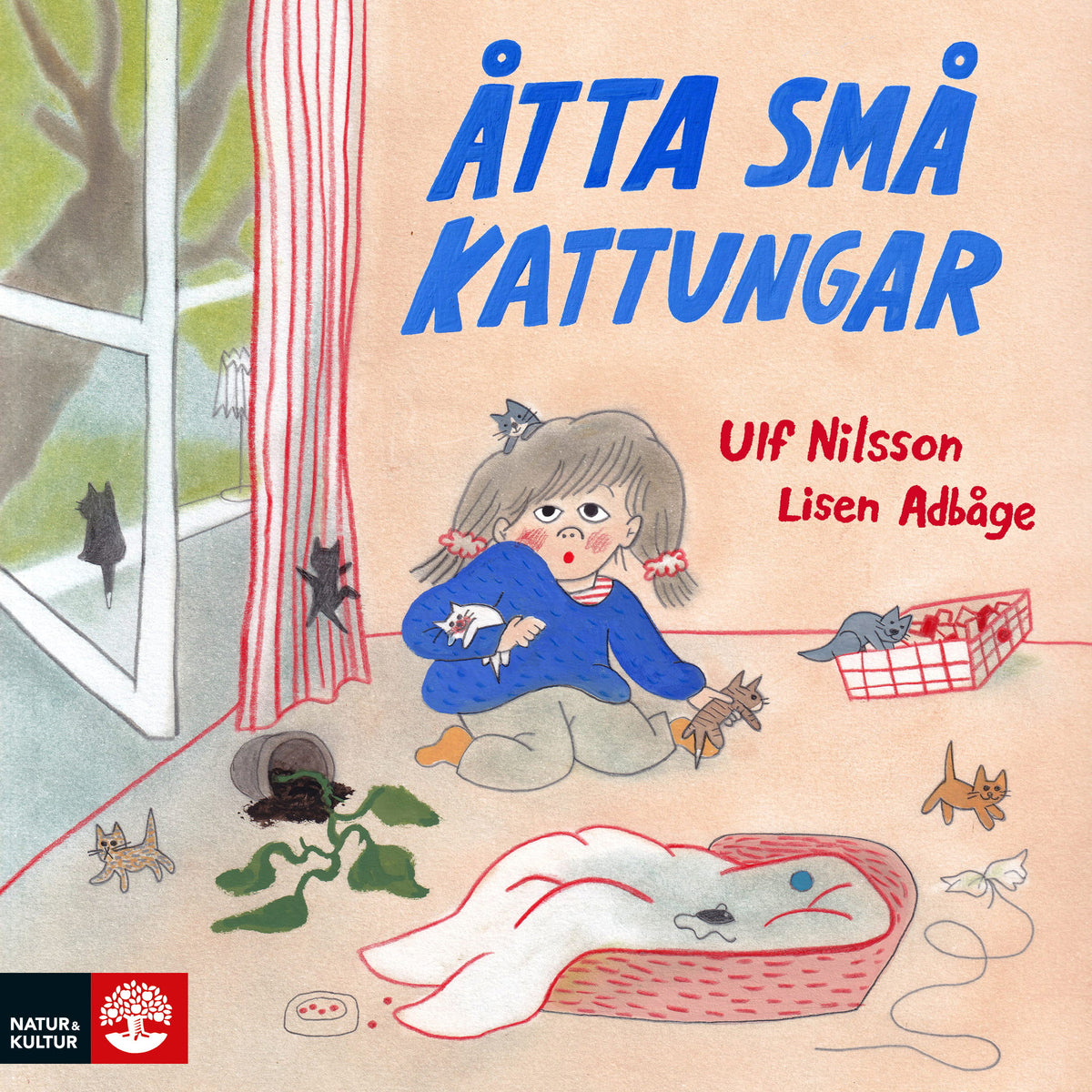 Åtta små kattungar – E-bok