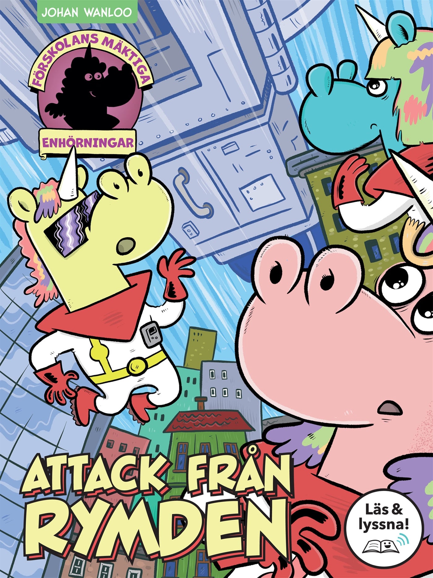 Attack från rymden (Läs & lyssna) – E-bok
