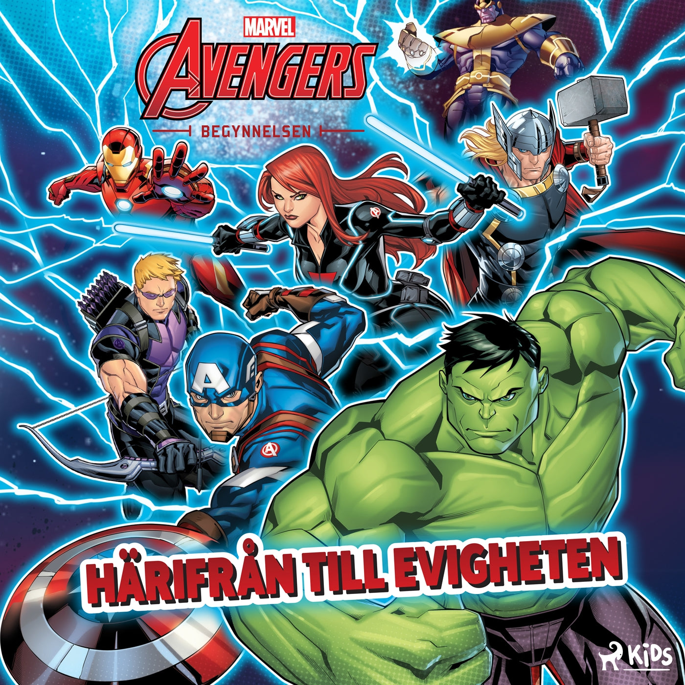 Avengers - Begynnelsen - Härifrån till evigheten – Ljudbok