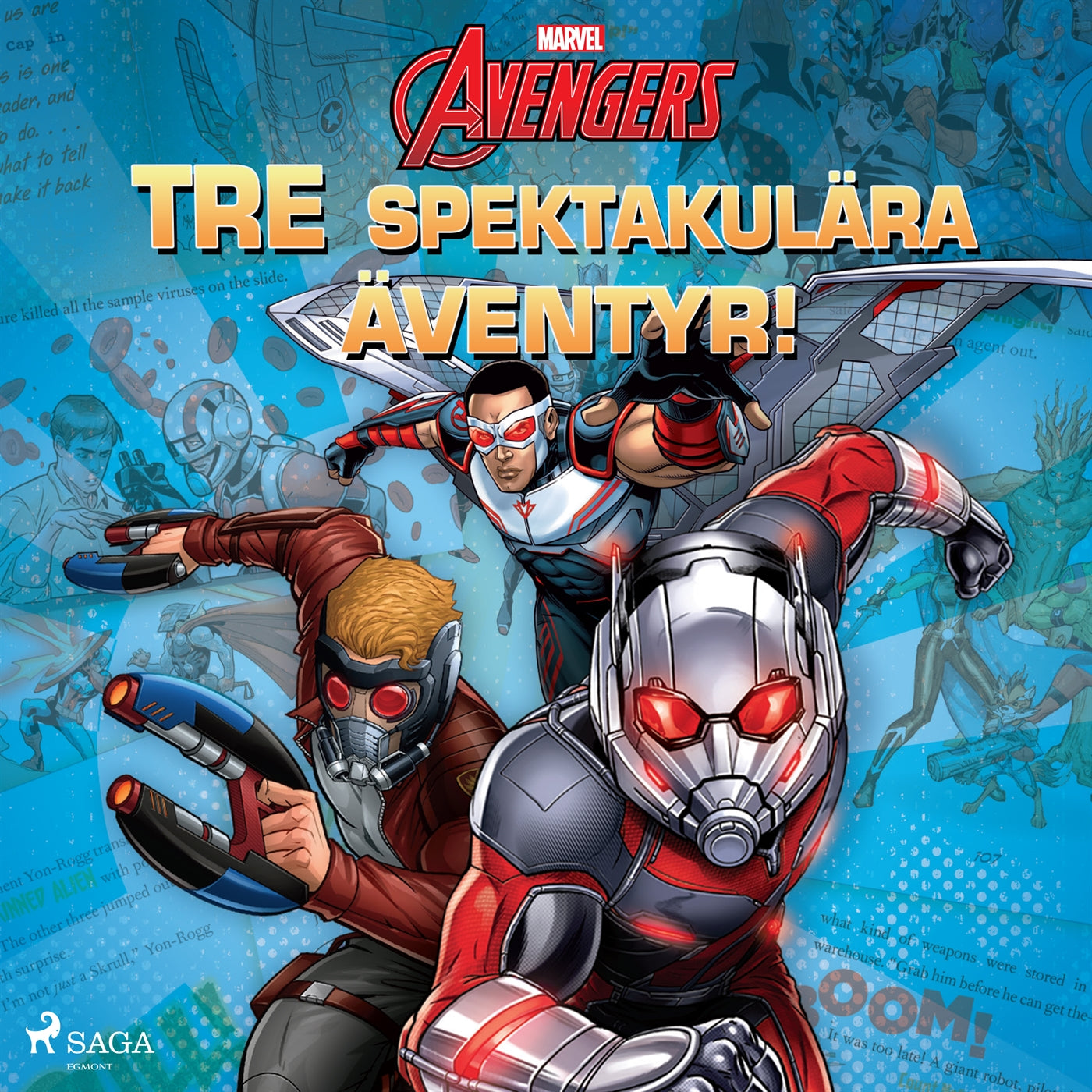 Avengers - TRE spektakulära äventyr! – Ljudbok