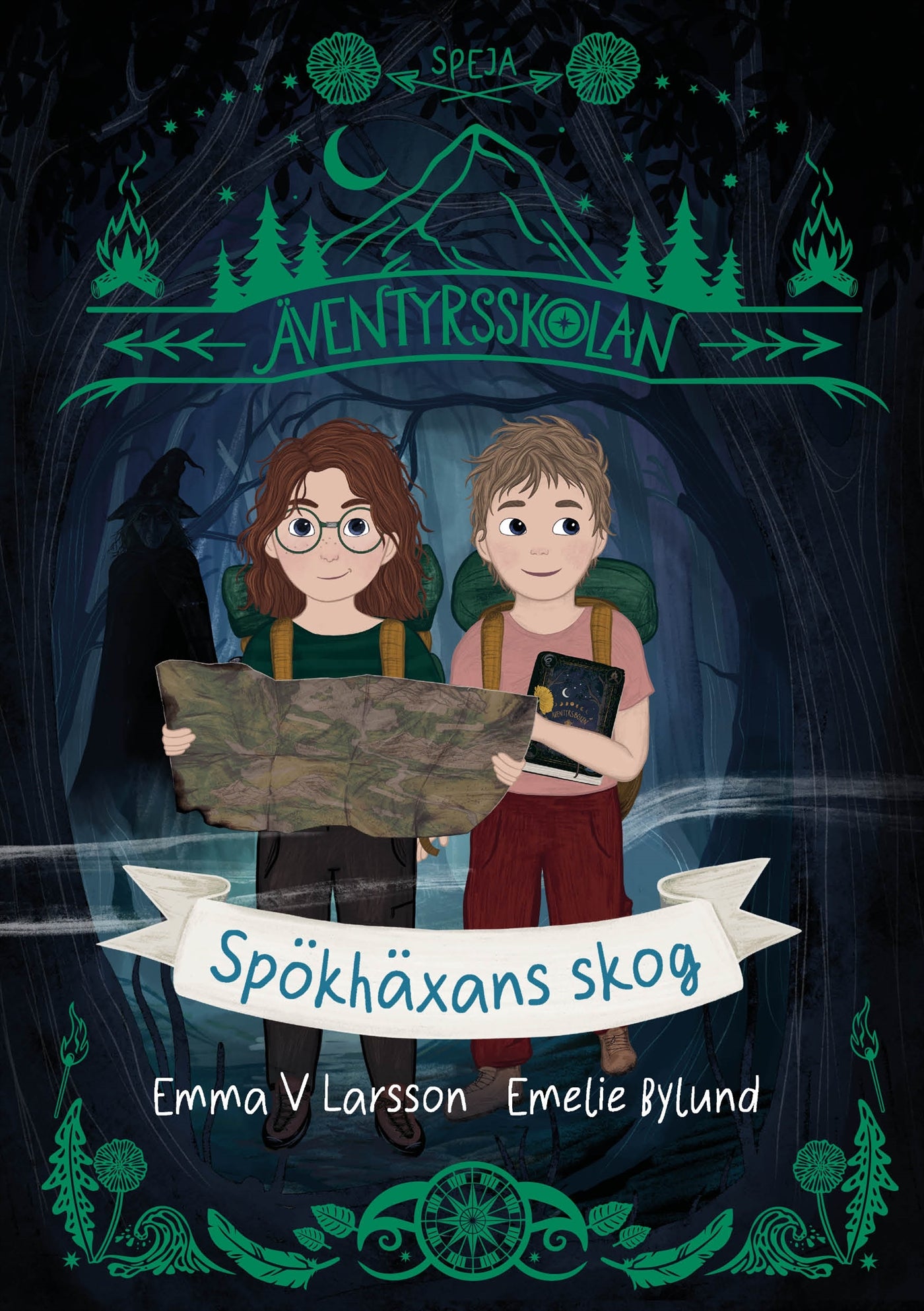 Äventyrsskolan : Spökhäxans skog – E-bok
