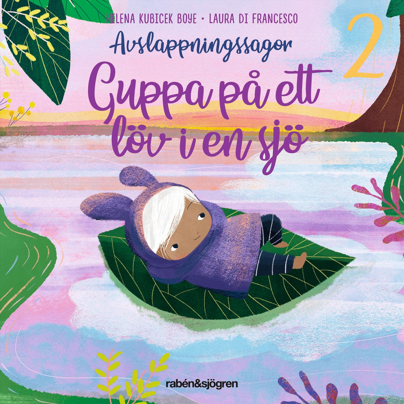 Avslappningssagor. Guppa på ett löv i en sjö – Ljudbok