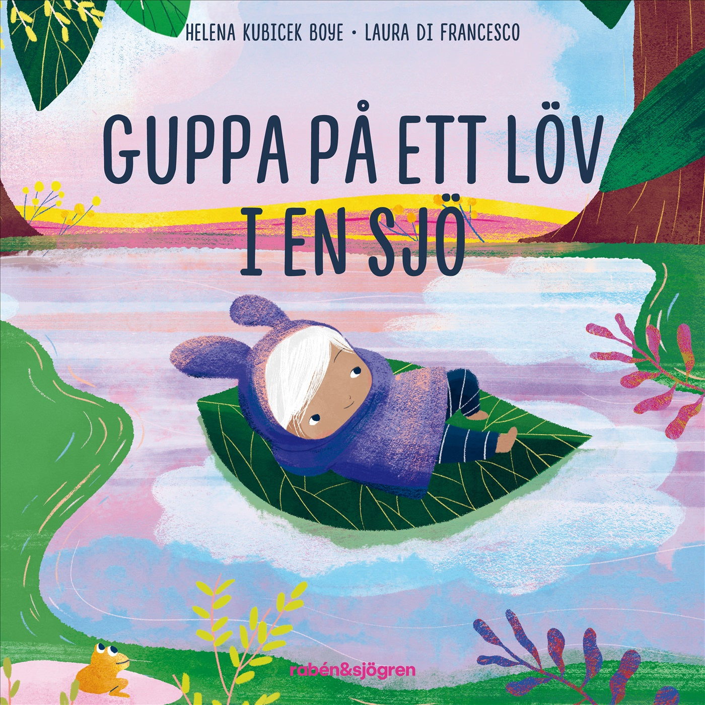 Avslappningssagor. Guppa på ett löv i en sjö – Ljudbok