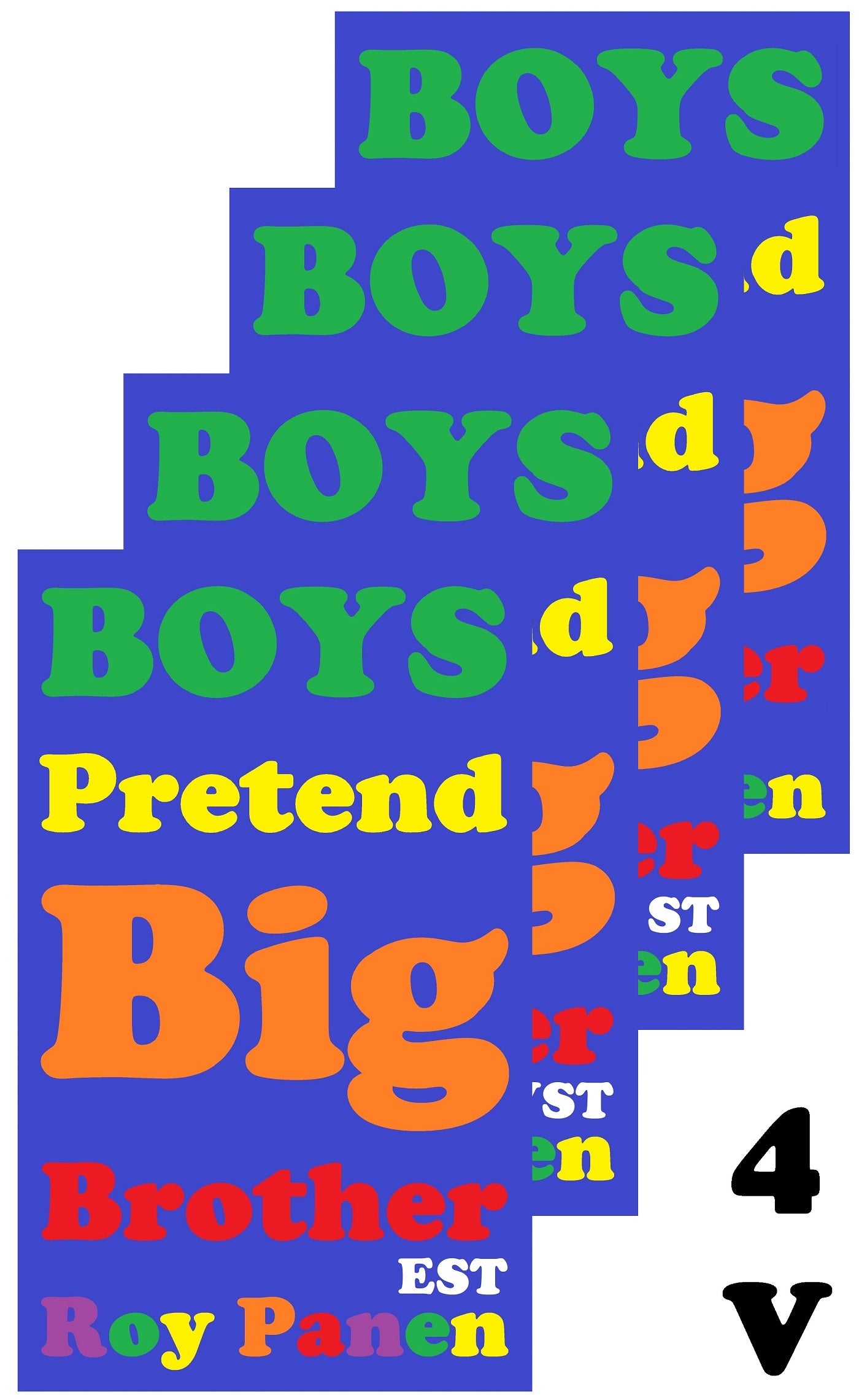 BOYS Pretend Big Brother (4 versions) (peeled off) – E-bok