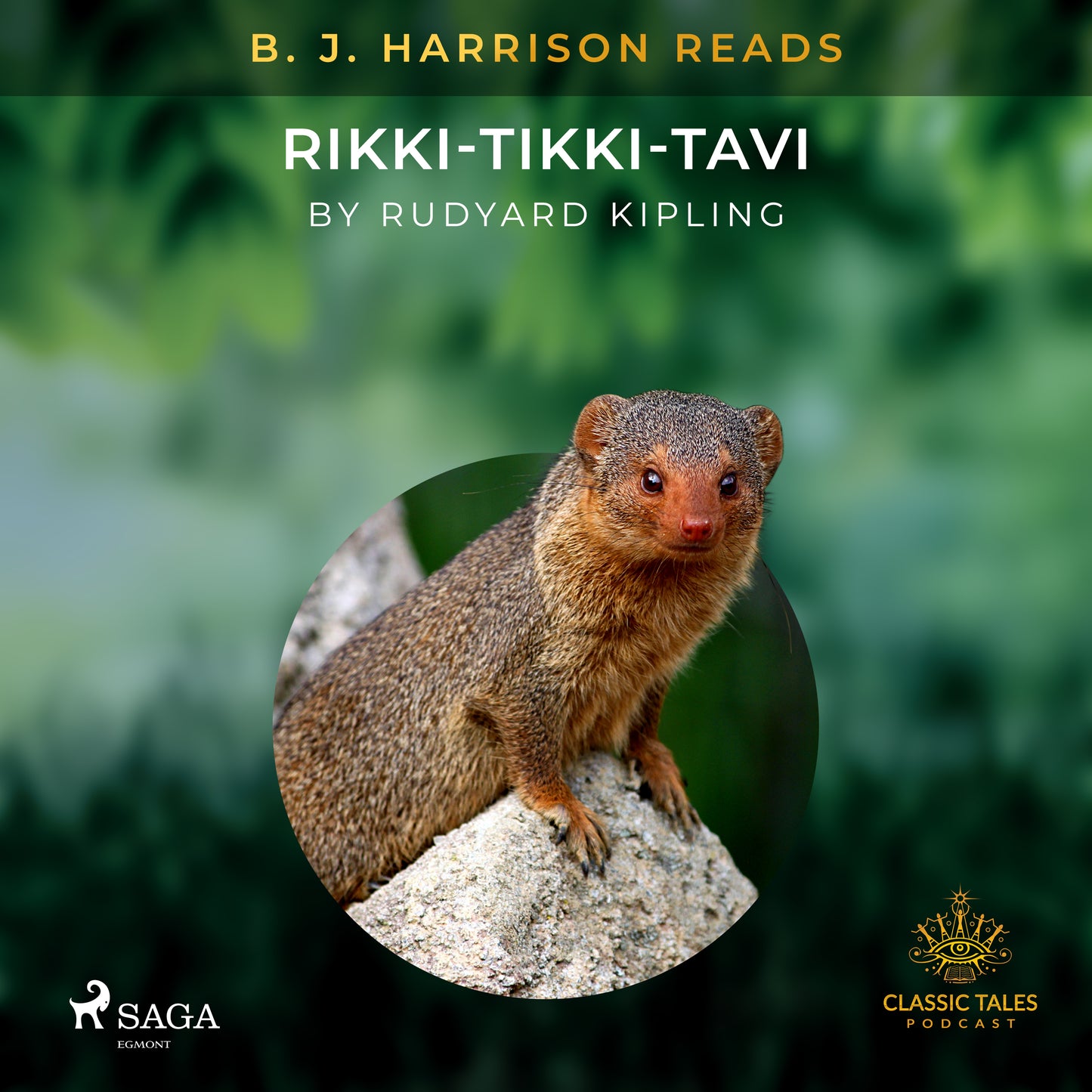 B. J. Harrison Reads Rikki-Tikki-Tavi – Ljudbok
