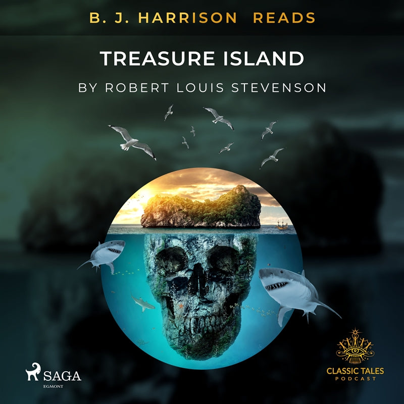 B. J. Harrison Reads Treasure Island – Ljudbok
