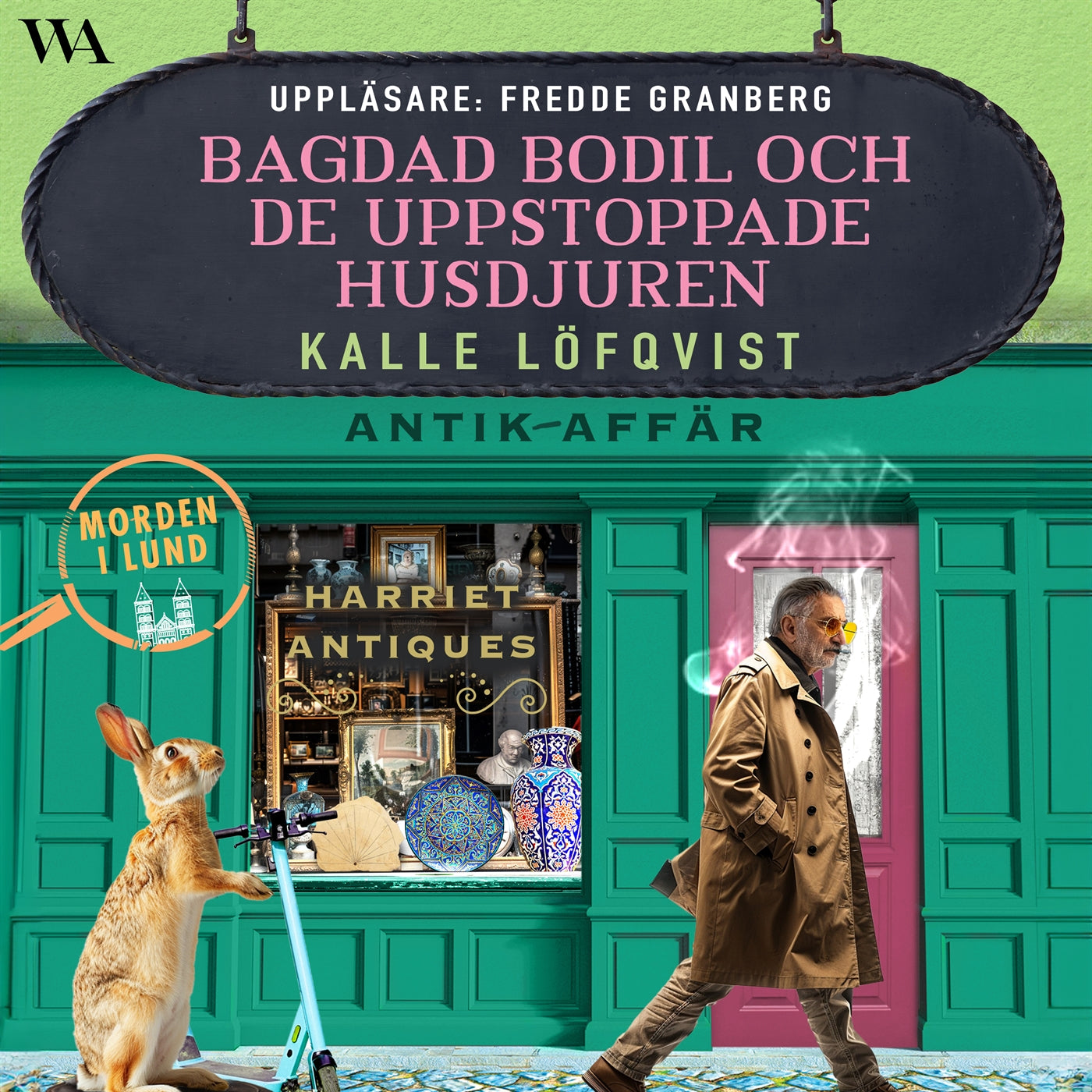 Bagdad Bodil och de uppstoppade husdjuren – Ljudbok