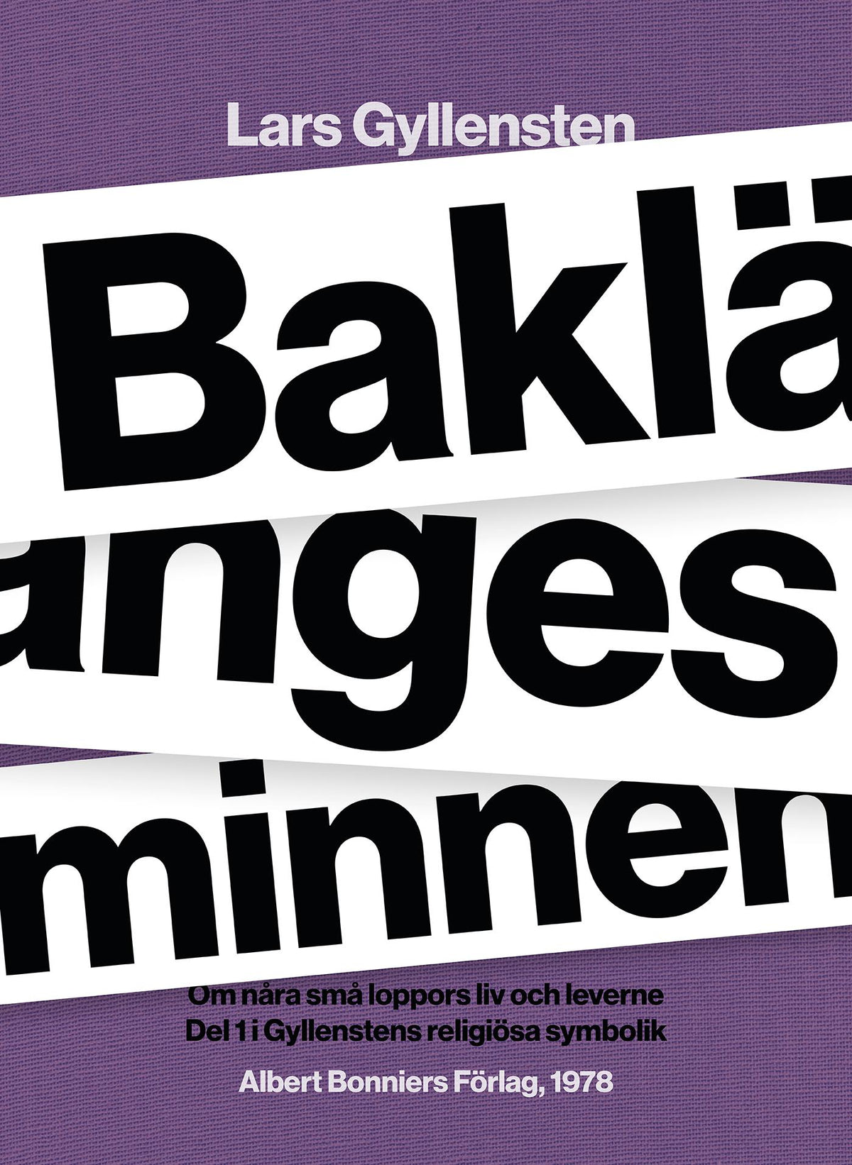 Baklängesminnen – E-bok
