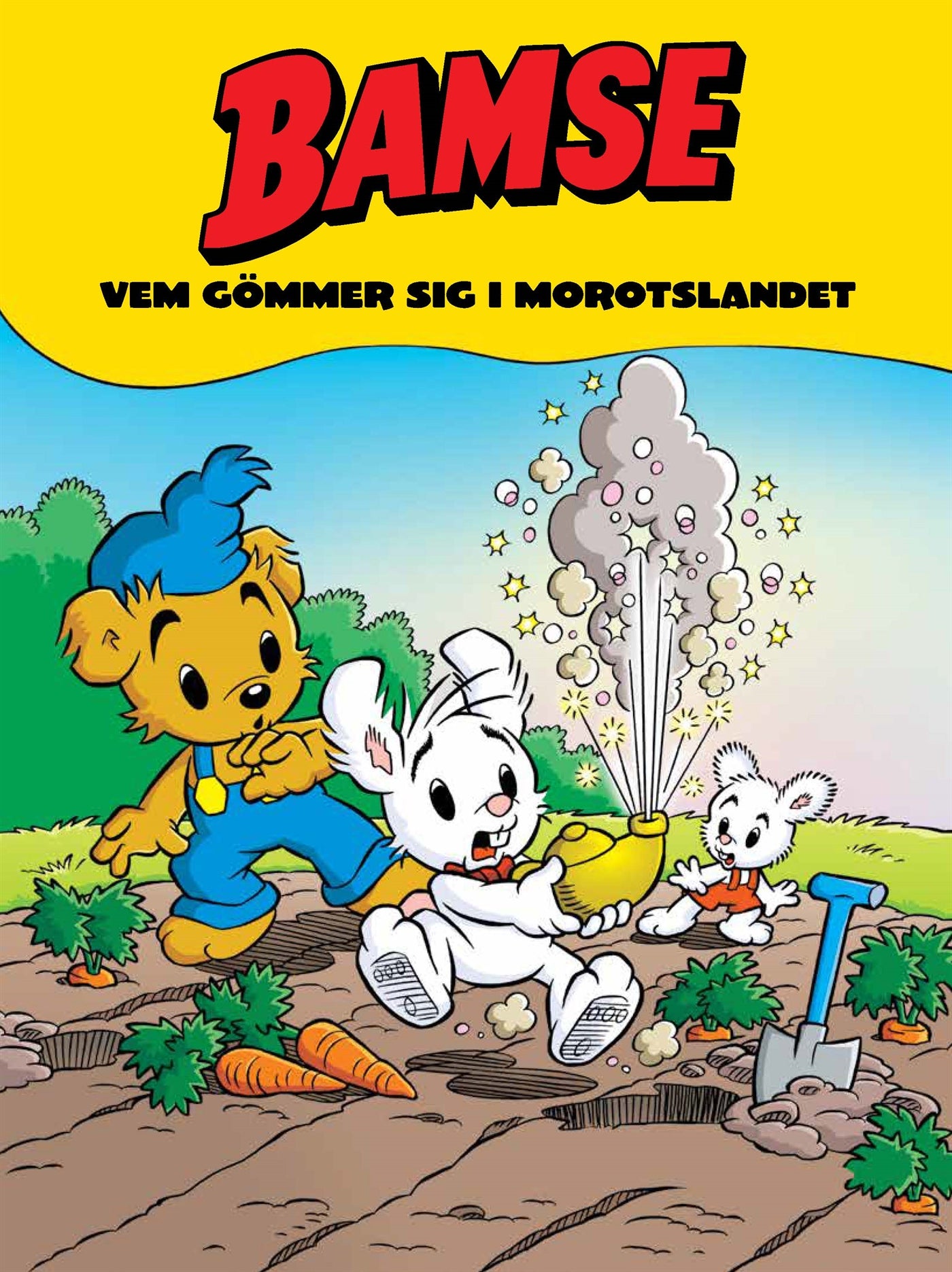 Bamse Vem gömmer sig i morotslandet (Läs & Lyssna) – E-bok