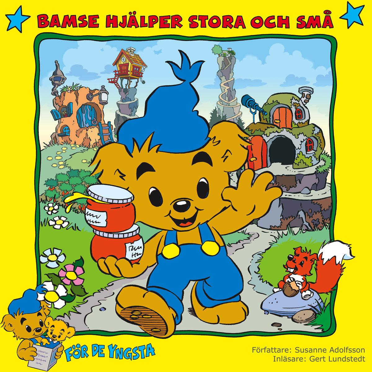 Bamse hjälper stora och små – Ljudbok