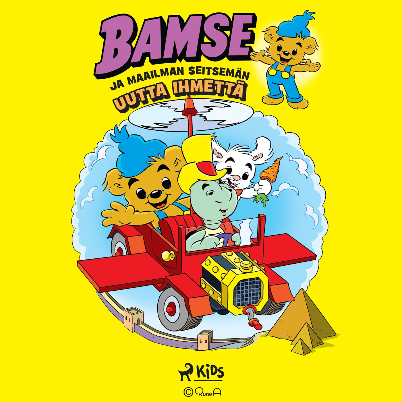 Bamse ja maailman seitsemän uutta ihmettä – Ljudbok