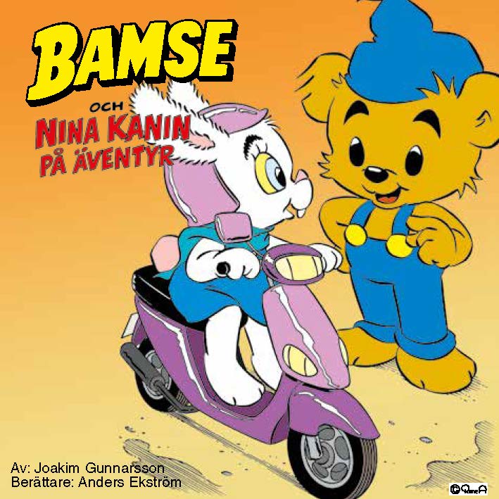 Bamse och Nina Kanin på äventyr – Ljudbok