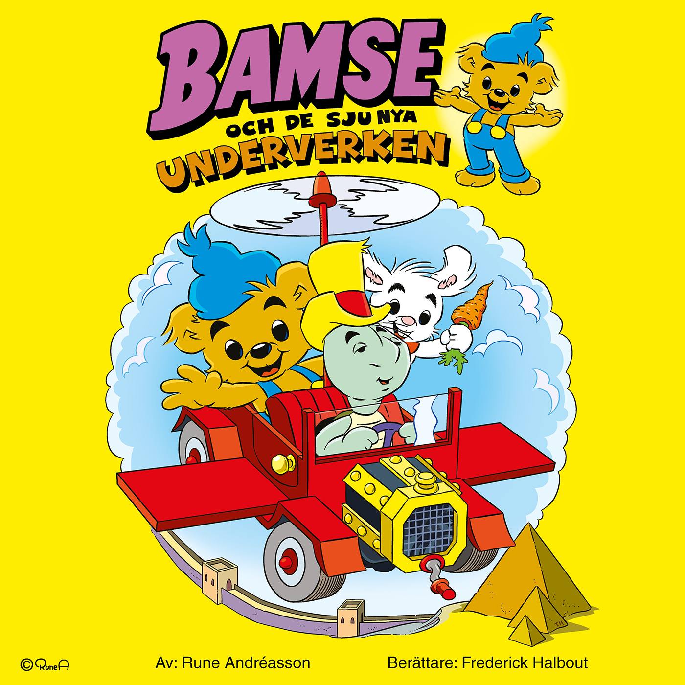 Bamse och de sju nya underverken – Ljudbok