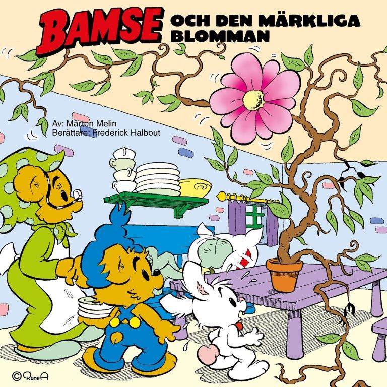 Bamse och den märkliga blomman – Ljudbok