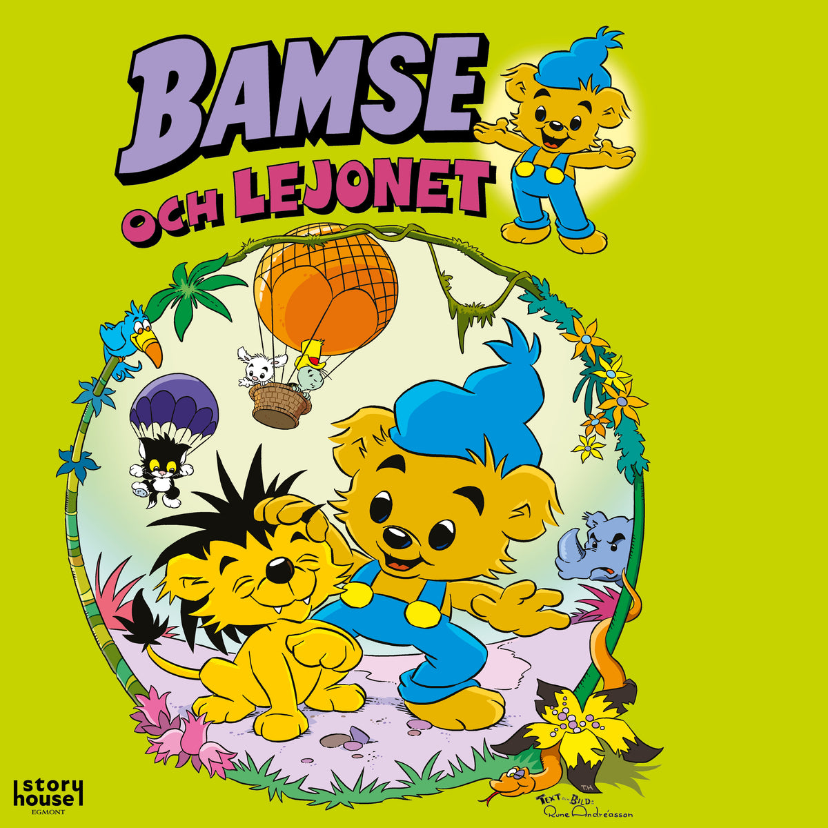 Bamse och lejonet – Ljudbok