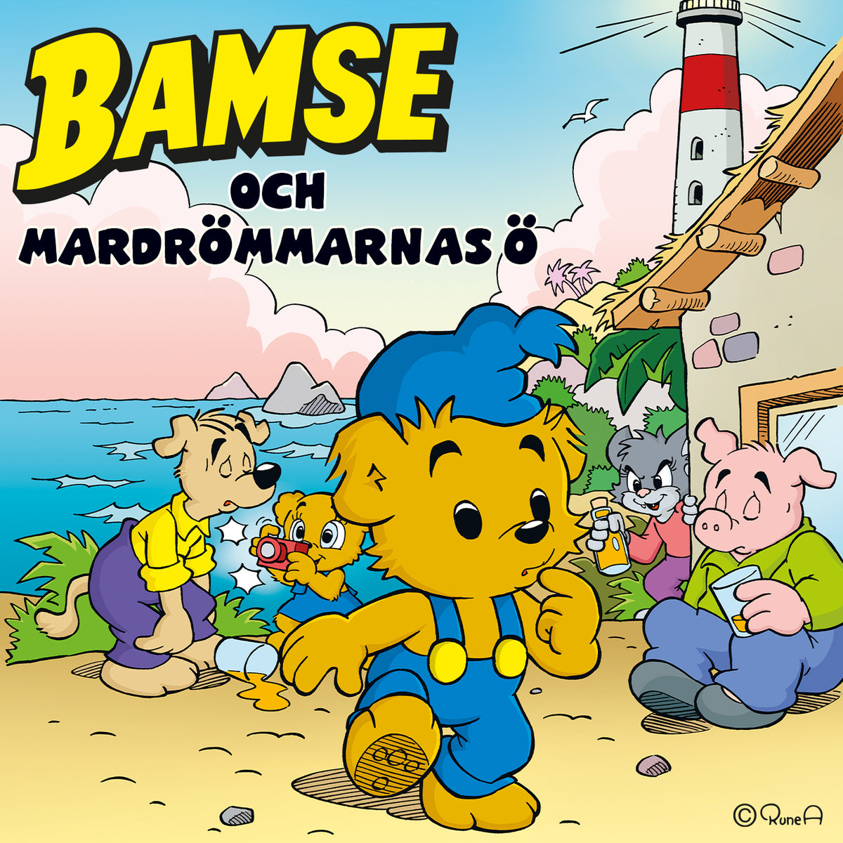 Bamse och mardrömmarnas ö – Ljudbok